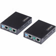 StarTech.com 10/100 Ethernet Extender Kit, Up to 0.5mi (800m), Long-Range LAN Over Single Pair Wire/RJ45 UTP, For Remote IP Camera/WiFi AP — C2-ETHERNET-EXTENDER