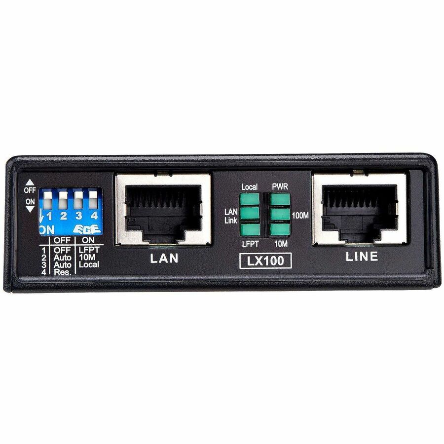 StarTech.com 10/100 Ethernet Extender Kit, Up to 0.5mi (800m), Long-Range LAN Over Single Pair Wire/RJ45 UTP, For Remote IP Camera/WiFi AP — C2-ETHERNET-EXTENDER