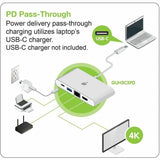 IOGEAR USB-C to Multiport HDMI / USB Adapter with PD Pass-Thru — GUC3C3H