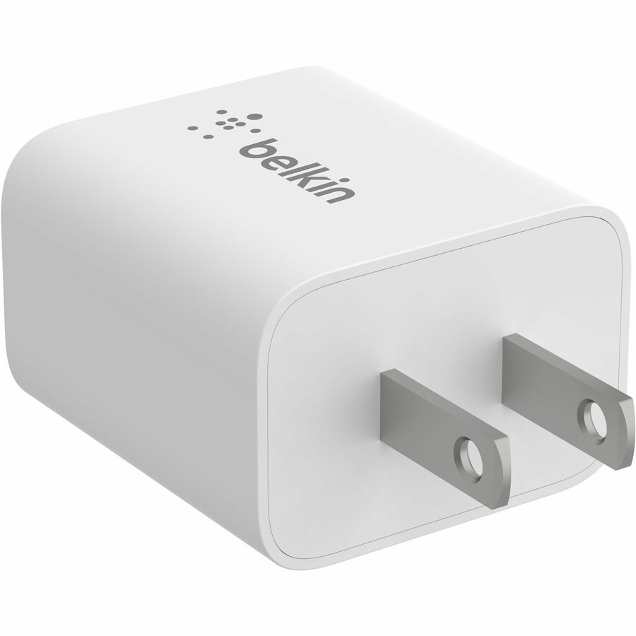 Belkin 20W Portable USB-C Wall Charger - 1xUSB-C (20W) - Fast Charge - Power Adapter - White — BBC005-WH