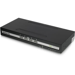 IOGEAR 4-Port Single View DisplayPort KVM Switch w/Audio — GCS1414TAA4