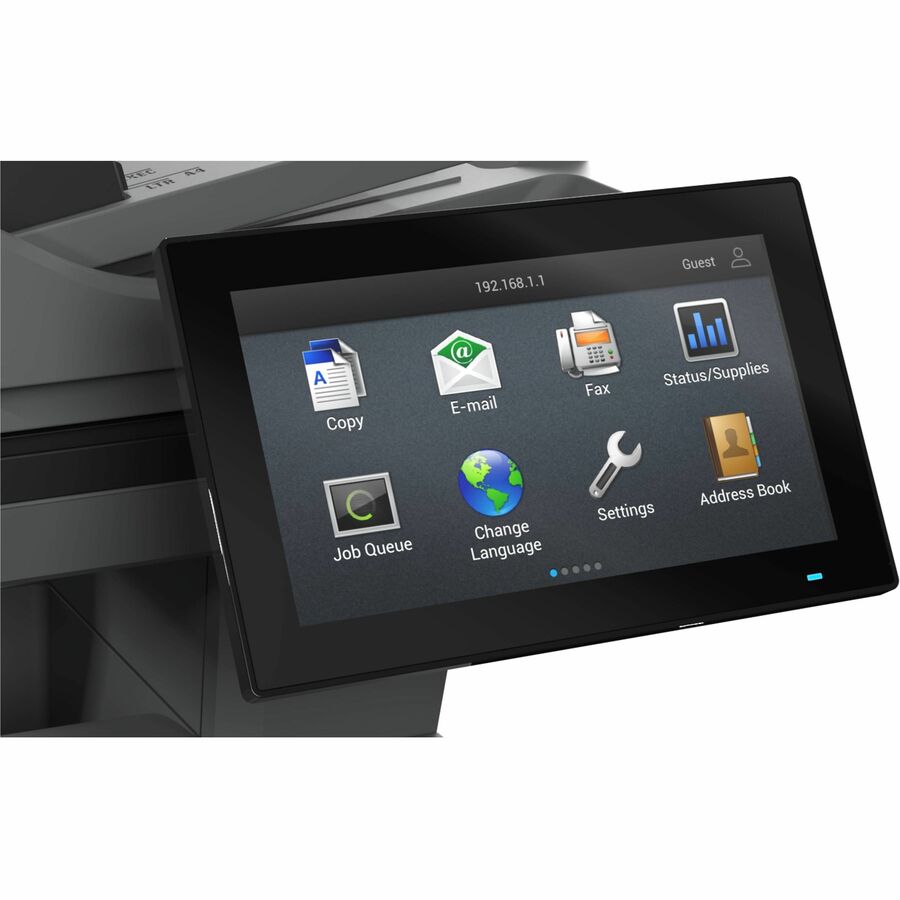 Lexmark MX632adwe Laser Multifunction Printer - Monochrome - TAA Compliant — 38ST905