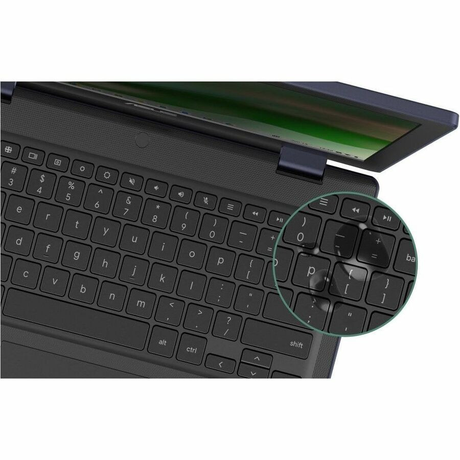 Asus Chromebook CZ12 CZ1204CM2A-YZ42T 12.2" Touchscreen Rugged Chromebook - WUXGA - Octa-core (ARM Cortex A76 + Cortex A55) - 4 GB - 32 GB Flash Memory - Mineral Gray — CZ1204CM2A-YZ42T