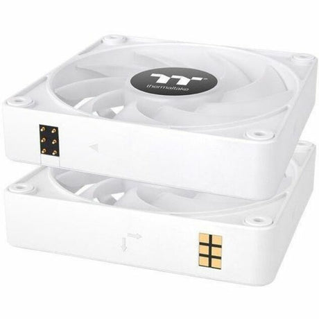 Thermaltake CT140 EX ARGB Sync PC Cooling Fan White (3-Fan Pack) - 3 Pack — CL-F191-PL14SW-A
