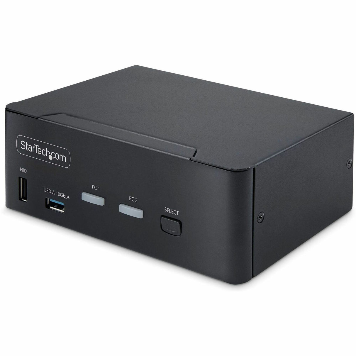 StarTech.com 2-Port Dual-Monitor DisplayPort 1.4 KVM Switch, 8K 60Hz / 4K 144Hz, 2x USB 10Gbps Ports, Hotkey Switching, TAA Compliant — P2CDD143-KVM-SWITCH