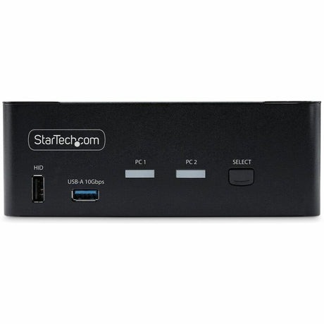 StarTech.com 2-Port Dual-Monitor DisplayPort 1.4 KVM Switch, 8K 60Hz / 4K 144Hz, 2x USB 10Gbps Ports, Hotkey Switching, TAA Compliant — P2CDD143-KVM-SWITCH