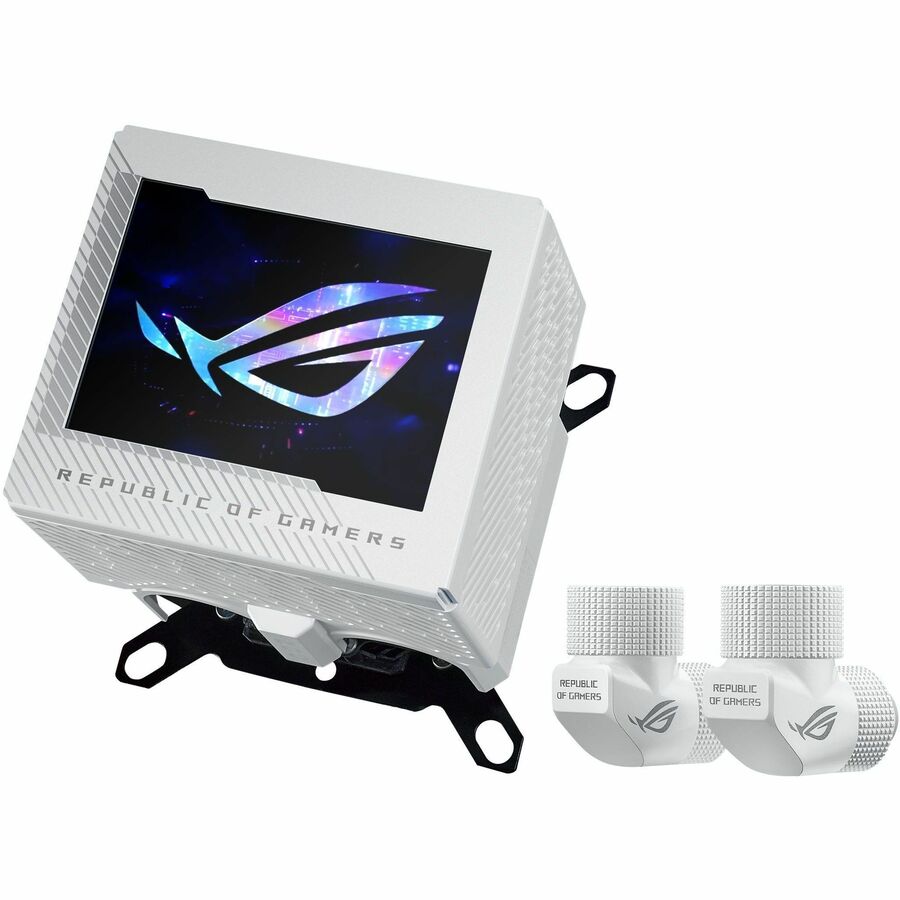 Asus ROG RYUJIN III WB White Edition Cooling Fan/Water Block — ROG RYUJIN III WB WHT