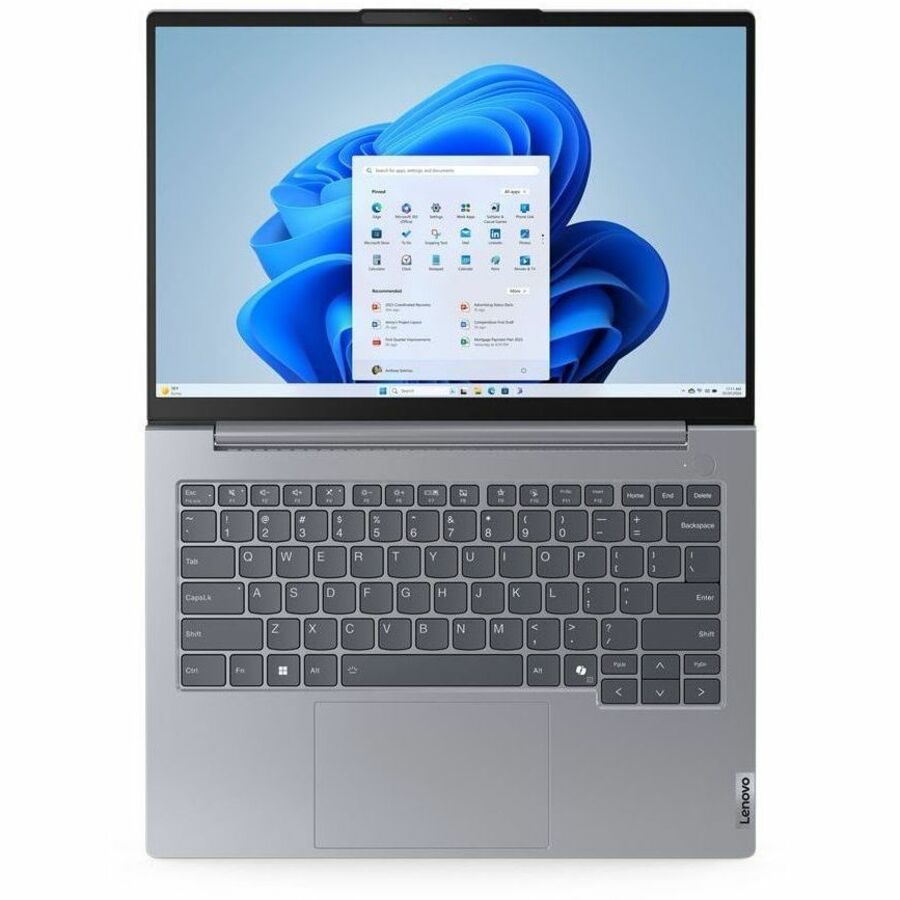 Lenovo ThinkBook 14 G7 ARP 21MV0009US 14" Touchscreen Notebook - WUXGA - AMD Ryzen 5 7535HS - 16 GB - 512 GB SSD - English (US) Keyboard - Arctic Gray — 21MV0009US