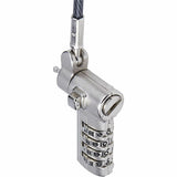 StarTech.com Universal Laptop Cable Lock 6.6ft, Serialized Combo Security Cable For Notebook, Compatible w/Noble Wedge&reg;/Nano/K-Slot — UNIVCS-LAPTOP-LOCK