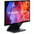 ViewSonic VP1656 15.6 Inch 1080p IPS Portable Monitor with 2 Way Powered 40W USB C, Pantone Validated, Factory Calibrated, Built in Ergonomic Stand with Protective Cover — VP1656