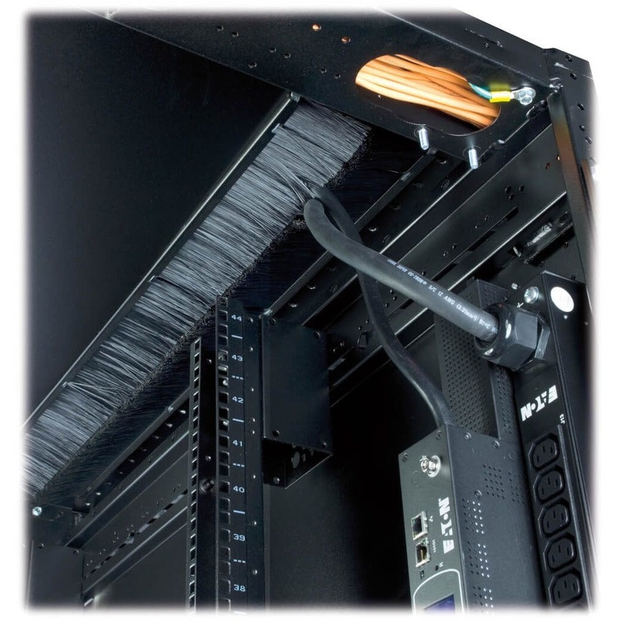 Eaton Paramount 42U Server Rack Enclosure - 48 in. Depth, Doors Included, No Side Panels, TAA — ETN-ENC422448S