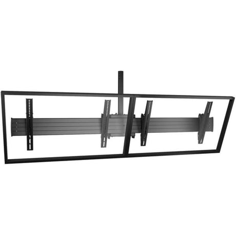Chief Fusion 2x1 Menu Board Ceiling TV Mount - For 40-55 inch Displays - Tilt TV Mount - Black — LCM2X1U