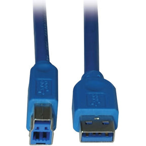 Eaton Tripp Lite Series USB 3.2 Gen 1 SuperSpeed Device Cable (A to B M/M), 15 ft. (4.57 m) — U322-015