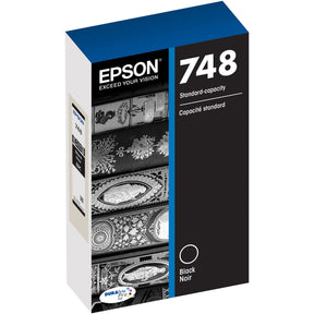Epson DURABrite Pro 748 Original Standard Yield Inkjet Ink Cartridge - Black - 1 Each — T748120