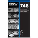 Epson DURABrite Pro 748 Original Standard Yield Inkjet Ink Cartridge - Black - 1 Each — T748120
