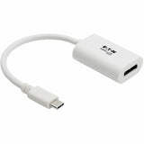 Eaton Tripp Lite Series USB-C to Displayport 4K 60Hz Adapter, White — U444-06N-DP4K6W