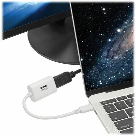 Eaton Tripp Lite Series USB-C to Displayport 4K 60Hz Adapter, White — U444-06N-DP4K6W
