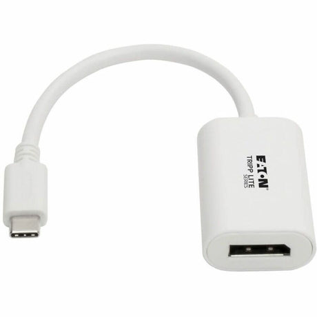Eaton Tripp Lite Series USB-C to Displayport 4K 60Hz Adapter, White — U444-06N-DP4K6W