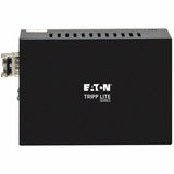 Eaton Tripp Lite Series Gigabit Multimode Fiber to Ethernet Media Converter, 10/100/1000 LC, International Power Supply, 850 nm, 550M (1804.46 ft.) — N785-INT-LC-MM