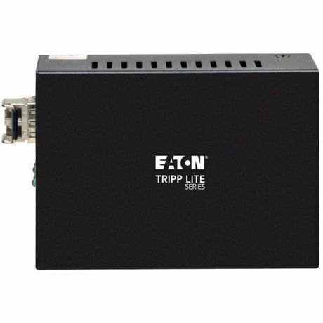 Eaton Tripp Lite Series Gigabit Multimode Fiber to Ethernet Media Converter, 10/100/1000 LC, International Power Supply, 850 nm, 550M (1804.46 ft.) — N785-INT-LC-MM