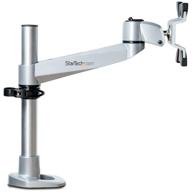 StarTech.com Desk Mount Monitor Arm, VESA/Apple iMac/Thunderbolt/Ultrawide Display up to 49" (30.9lb/14kg), Height Adjustable/Articulating — ARMPIVOTB2