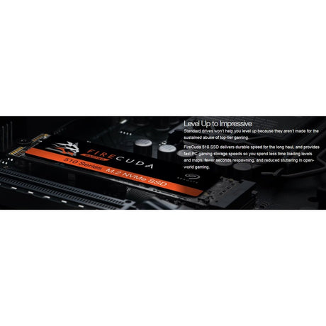 Seagate FireCuda 510 ZP250GM3A001 250 GB Solid State Drive - M.2 Internal - PCI Express NVMe (PCI Express NVMe 3.0 x4) — ZP250GM3A001