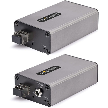 StarTech.com 2-Port USB 3.0 Extender over OM3 Multimode Fiber, LC/LC, 2x 5Gbps USB-A Hub, 350m (1150ft), Durable USB Fiber Optic Extender — F35023-USB-EXTENDER