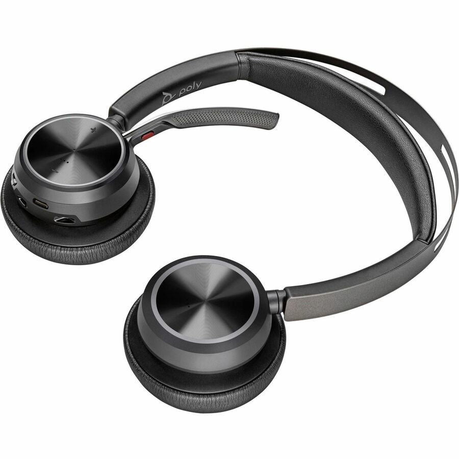 Poly Voyager Focus 2 USB-C-C Headset + USB-C/A Adapter TAA — 9T9J9AA#AC3