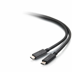 C2G 6ft (1.8m) USB-C&reg; Male to USB-C Male Cable (20V 5A) - USB 3.2 Gen 1 (5Gbps) — C2G28882