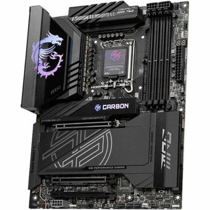 MSI MPG Z890 CARBON ATX GAMING MOTHERBOARD LGA 1851 for Intel Core Ultra CPU — Z890CARBONWIFI