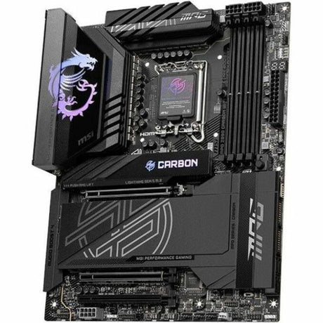 MSI MPG Z890 CARBON ATX GAMING MOTHERBOARD LGA 1851 for Intel Core Ultra CPU — Z890CARBONWIFI