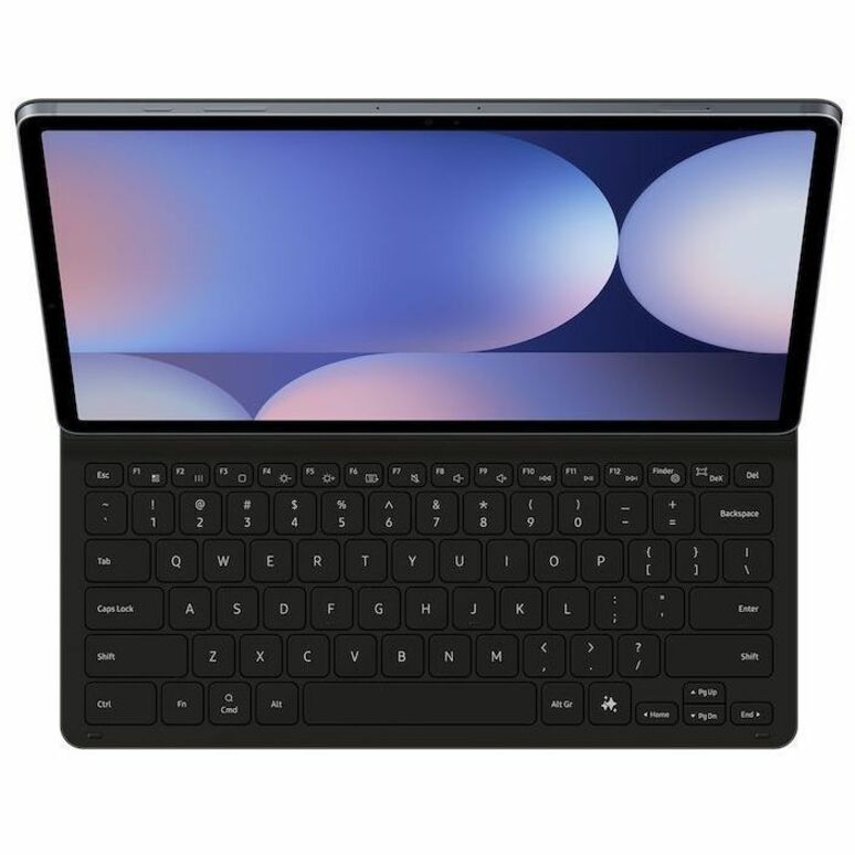 Samsung Keyboard/Cover Case (Book Fold) Samsung Galaxy Tab S10+, Galaxy Tab S9+, Galaxy Tab S9 FE+ Tablet - Black — EF-DX820UBEGUJ
