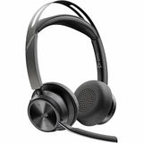 Poly Voyager Focus 2 Microsoft Teams Certified USBC-C Headset + USB-C/A Adapter — 9T9J4AA#AC3