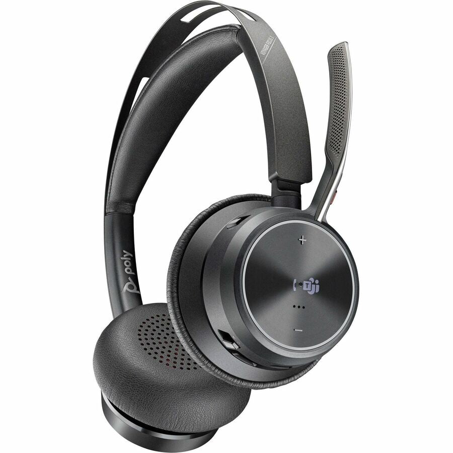 Poly Voyager Focus 2 Microsoft Teams Certified USBC-C Headset + USB-C/A Adapter — 9T9J4AA#AC3