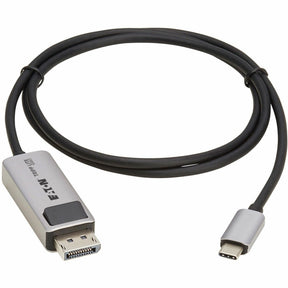 Eaton Tripp Lite Series USB-C to DisplayPort Active Adapter Cable (M/M) - 8K 60 Hz, 4K 144 Hz, HDR, 4:4:4, HDCP 2.3, Black, 3 ft. (0.9 m) — U444-003-DP8K6