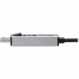 Eaton Tripp Lite Series USB-C to DisplayPort Active Adapter Cable (M/M) - 8K 60 Hz, 4K 144 Hz, HDR, 4:4:4, HDCP 2.3, Black, 3 ft. (0.9 m) — U444-003-DP8K6