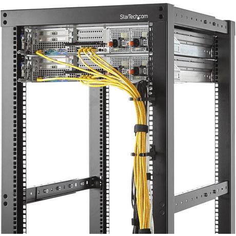 StarTech.com 1U Vertical Server Rack Cable Management D-Ring Hook - 1.8x3.9in (4.5x10cm) — CMHOOK1UN