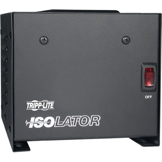 Eaton Tripp Lite Series Isolator Series 120V 500W Isolation Transformer-Based Power Conditioner, 4 Outlets, TAA — IS500