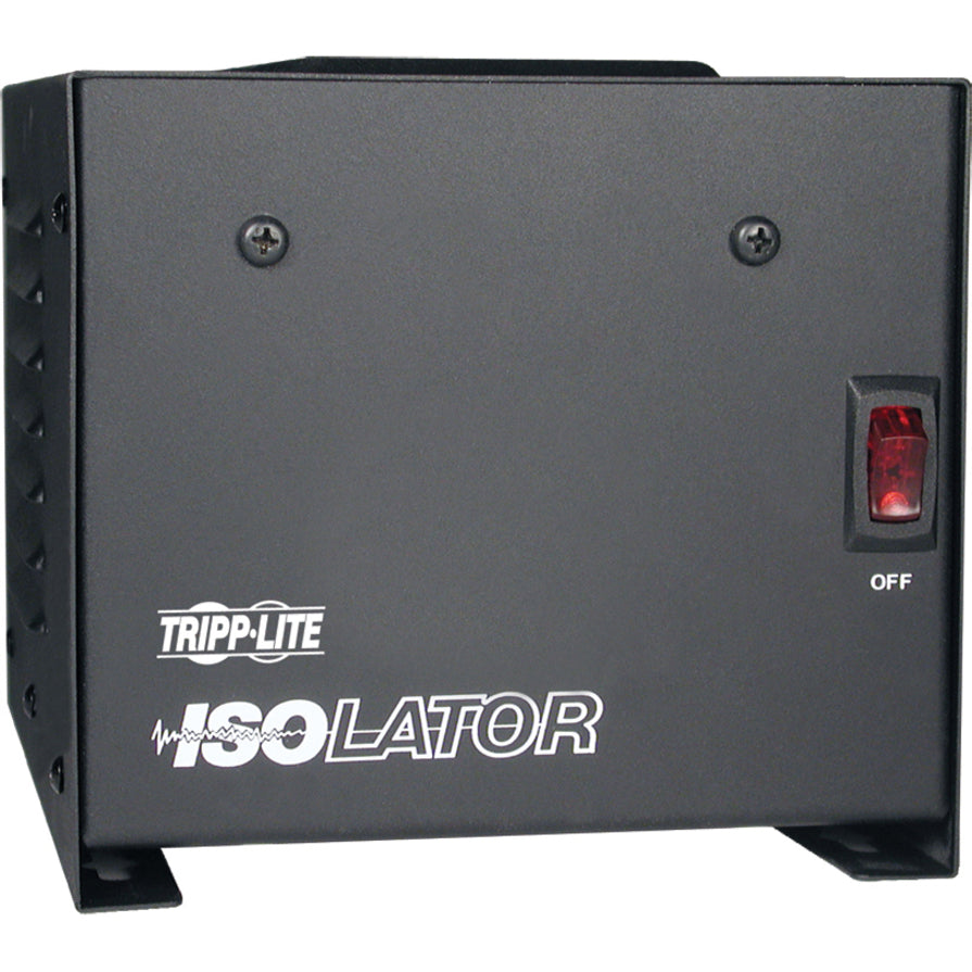Eaton Tripp Lite Series Isolator Series 120V 500W Isolation Transformer-Based Power Conditioner, 4 Outlets, TAA — IS500