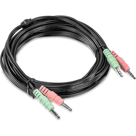 TRENDnet 15 ft. DVI-I, USB, and Audio KVM Cable Kit, Connect a DVI Computer to the TRENDnet TK-232DV KVM Switch, USB Mouse/Keyboard, DVI-I, & 3.5mm Audio Connections, TK-CD15