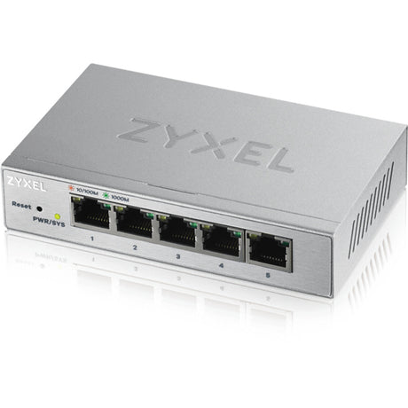 Zyxel 5-Port Gigabit Ethernet Web Managed Switch | VLAN Support | Sturdy Metal Case | Desktop or Wall-Mount | Fanless |Lifetime Warranty | QoS | Ethernet Splitter | GS1200-5