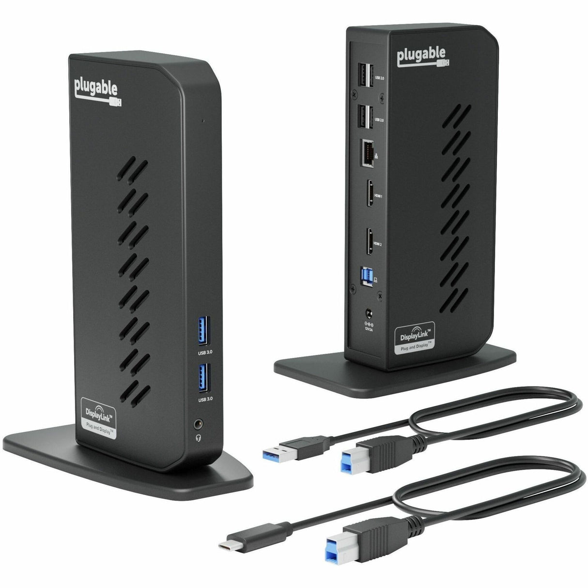 Plugable USB 3.0 and USB-C Universal Laptop Docking Station for Windows and Mac — UD-3900Z
