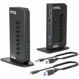 Plugable USB 3.0 and USB-C Universal Laptop Docking Station for Windows and Mac — UD-3900Z