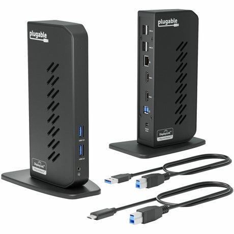 Plugable USB 3.0 and USB-C Universal Laptop Docking Station for Windows and Mac — UD-3900Z