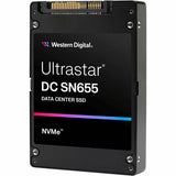 WD Ultrastar DC SN655 WUS5EA176ESP7E3 7.68 TB Solid State Drive - U.3 15 mm Internal - U.3 (PCI Express NVMe 4.0) - Read Intensive — 0TS2462