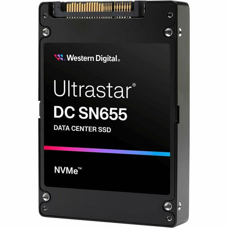 WD Ultrastar DC SN655 WUS5EA176ESP7E3 7.68 TB Solid State Drive - U.3 15 mm Internal - U.3 (PCI Express NVMe 4.0) - Read Intensive — 0TS2462