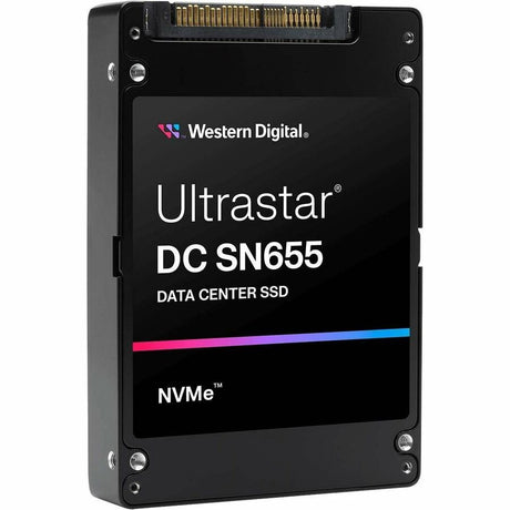 WD Ultrastar DC SN655 WUS5EA176ESP7E3 7.68 TB Solid State Drive - U.3 15 mm Internal - U.3 (PCI Express NVMe 4.0) - Read Intensive — 0TS2462