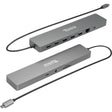 Plugable 11-in-1 USB-C Hub 100W USB-C Pass-through, Laptop Docking Station Dual Monitor with 4K 60Hz HDMI — USBC-11IN1E