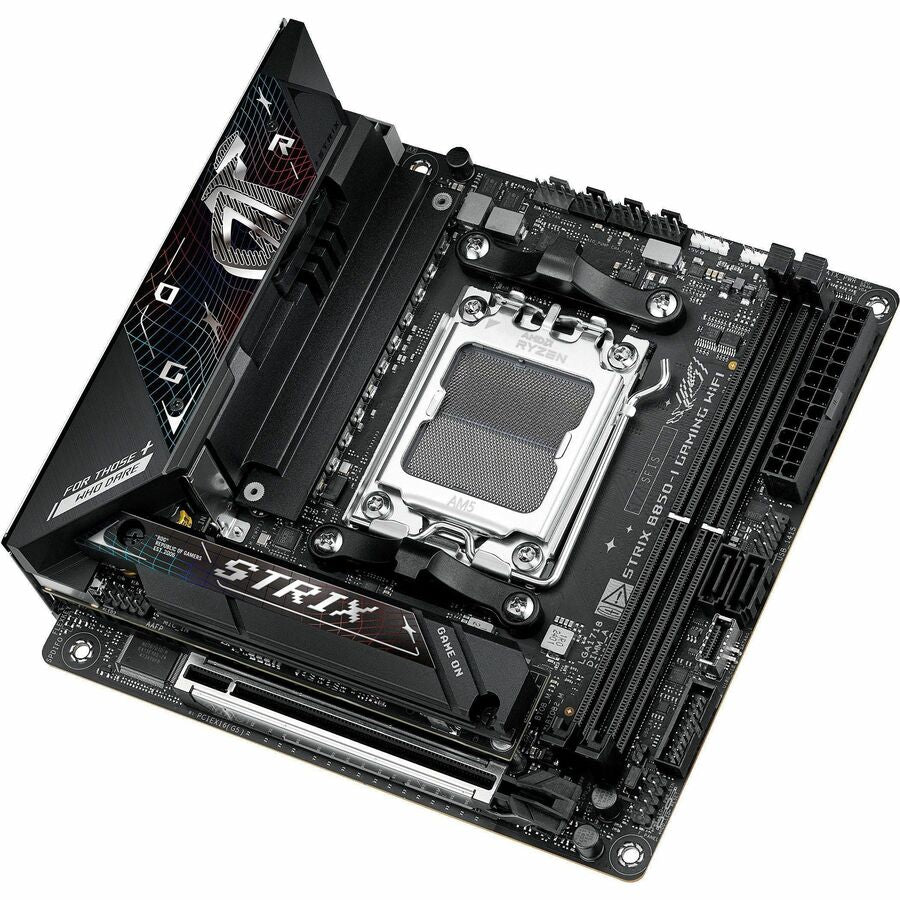 Asus ROG Strix B850-I GAMING WIFI Gaming Desktop Motherboard - AMD B850 Chipset - Socket AM5 - Mini ITX — ROG STRIXB850-IGAMINGWIFI