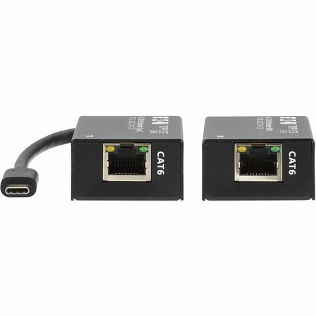 Eaton Tripp Lite Series USB-C to HDMI over Cat6 Extender Kit, Transmitter/Receiver, 4K 120 Hz, HDR10, Up to 82 ft. (25 m) — B127C-1A1-CH2